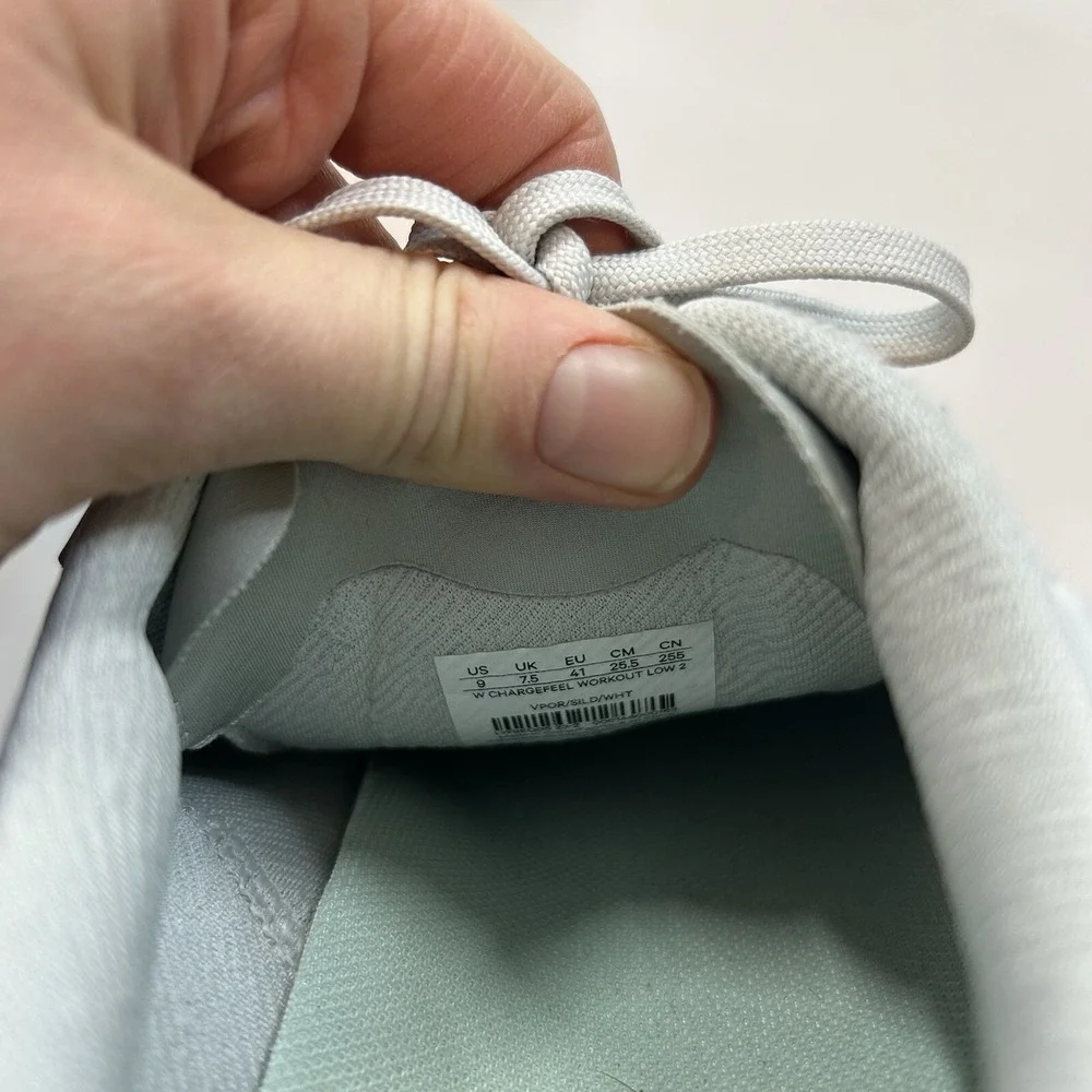 Lululemon Chargefeel Workout Low 2 Shoes Womens 9 Gray Athletic Running Sneaker